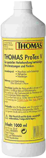  Thomas ProTex V Reinigungskonzentrat zur Teppich- und Polsterreinigung 1 Liter 